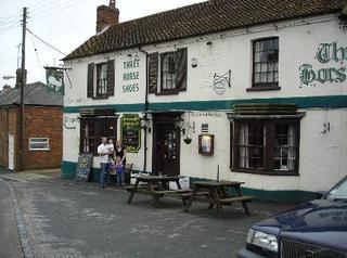 The Three Horseshoes Drayton Parslow Exterior foto